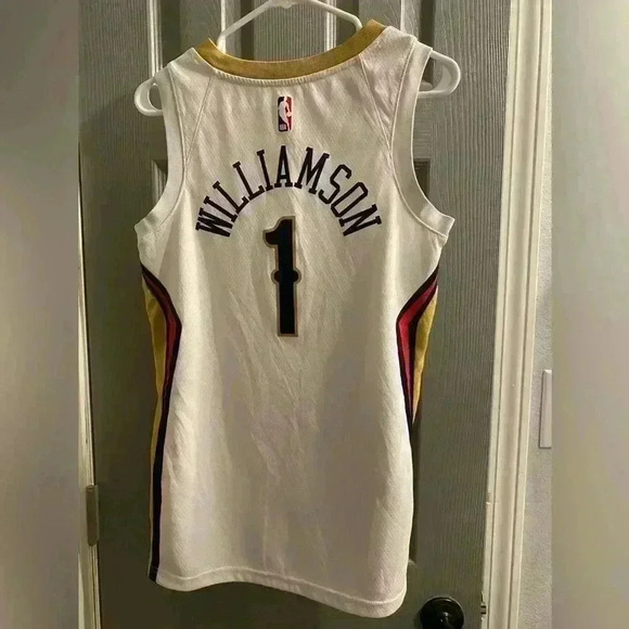 Zion Williamson Mens 40 Small New Orleans Pelicans Nike Swingman Jersey NBA - Picture 7 of 11